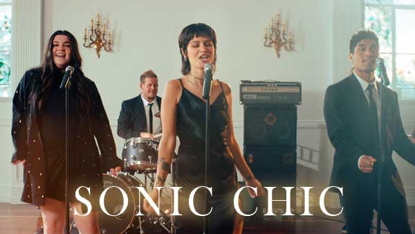 Sonic Chic Live Music Band for Weddings