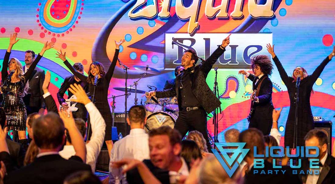 Liquid Blue Wedding Musical Band