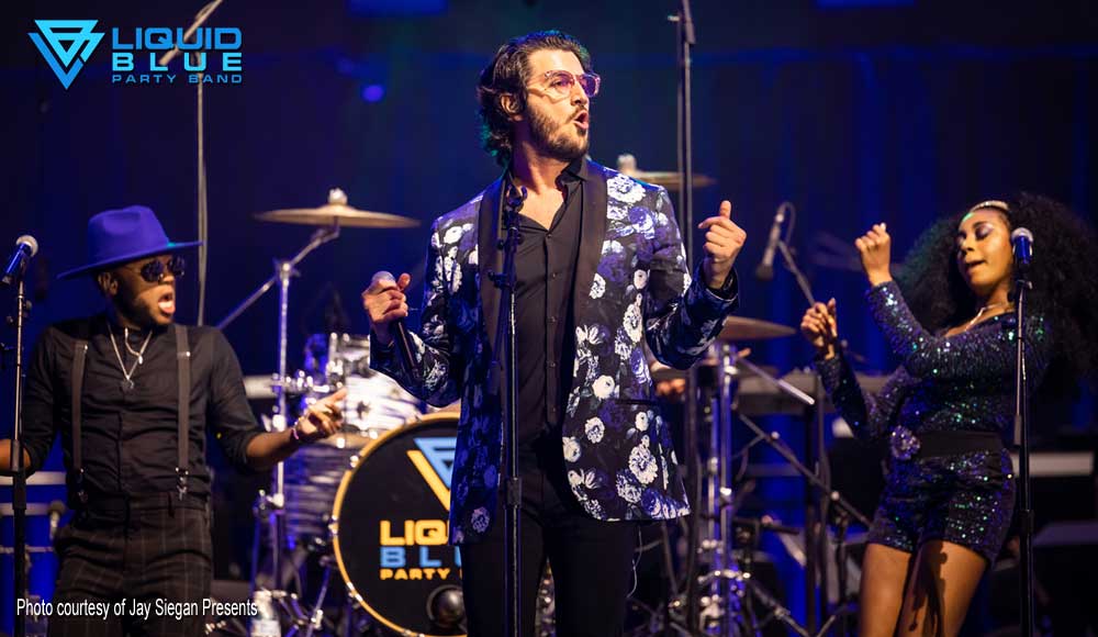 Liquid Blue Offers Stellar Vocals, Musicianship, Dancers, and Optional Horns