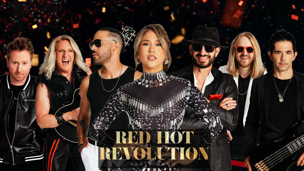 Red Hot Revolution Band for Wedding Reception Parties