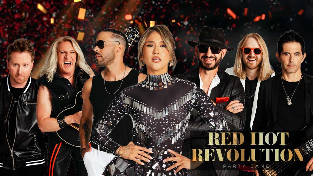 Red Hot Revolution Live Band for Wedding Receptions