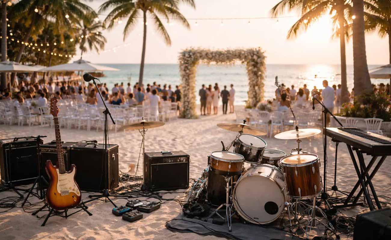 The Important Pieces of Logistics for a Destination Wedding Band