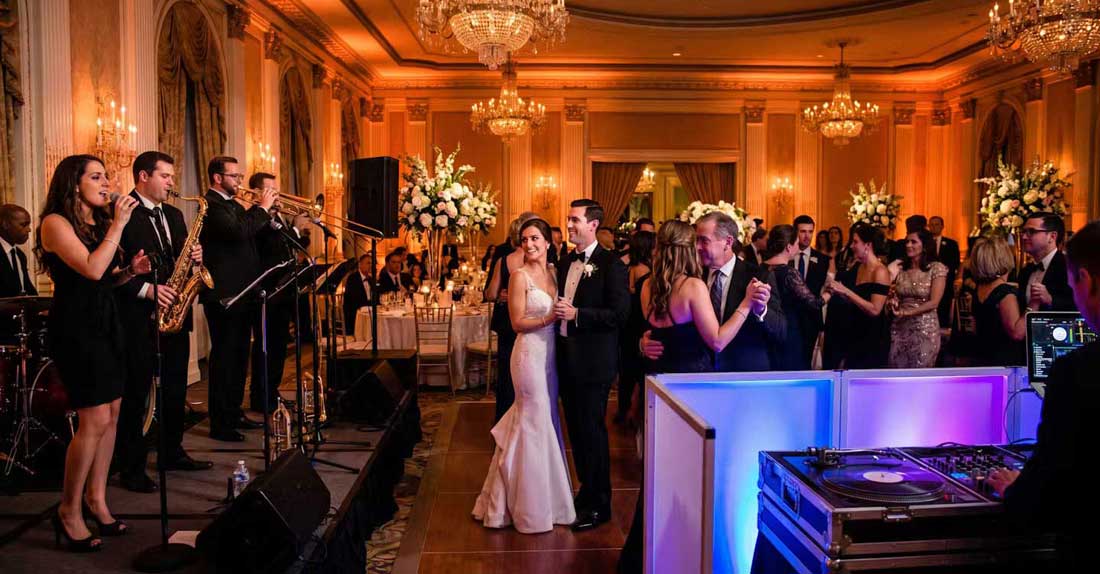 High-End Wedding Reception in an Elegant Ballroom