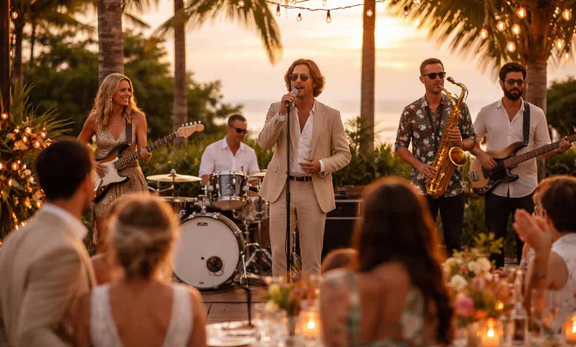 Live Reception Musicians with Professional Production