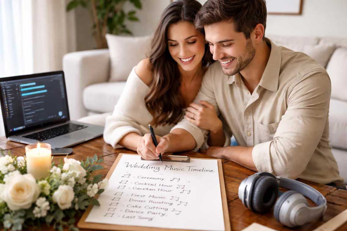 Planning a Wedding Music Timeline