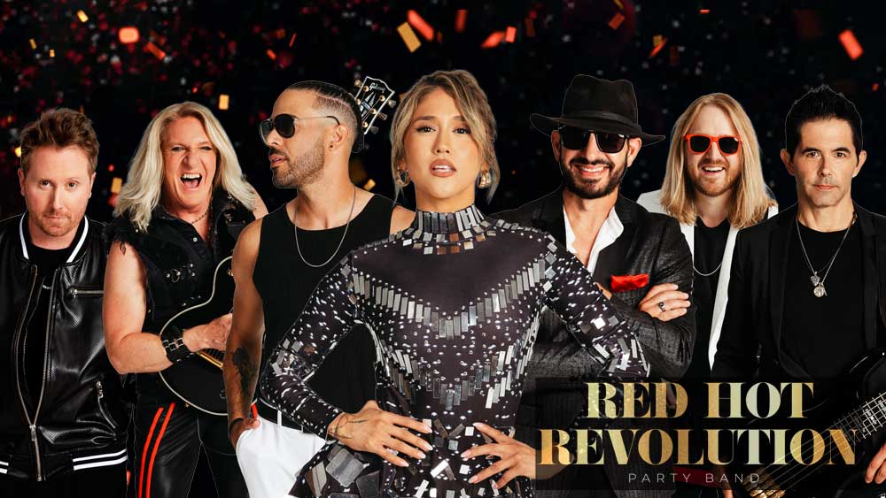 Red Hot Revolution High Energy Live Band for Weddings