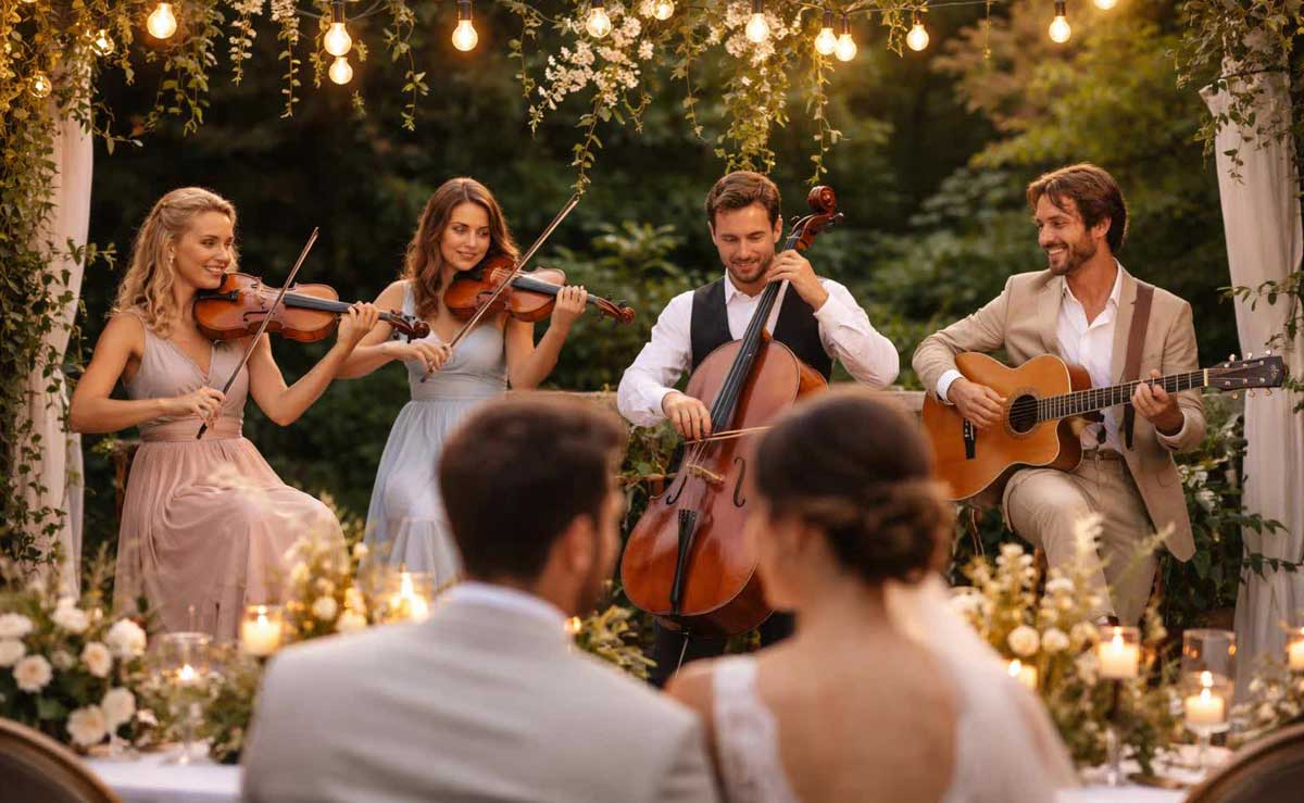 Wedding Musicians Displaying Raw Musical Talent