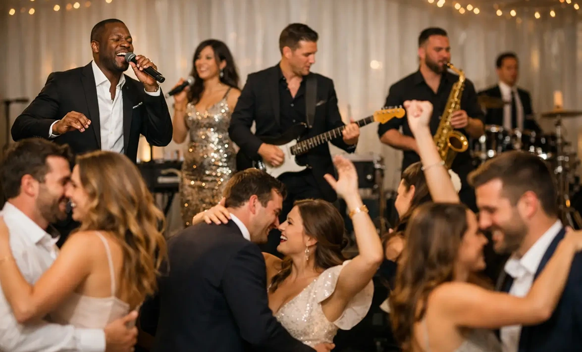 Wedding Reception Dance Band with Standout Singers