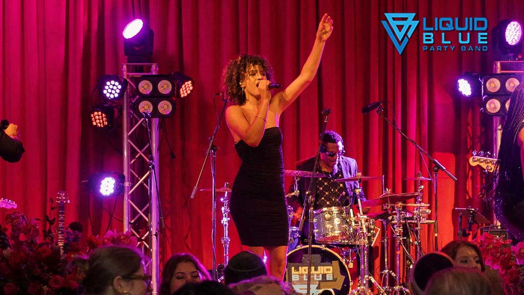 Liquid Blue Wedding Reception Entertainment