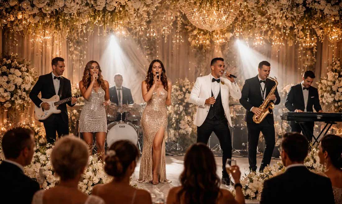 High Energy Live Wedding Reception Party Band