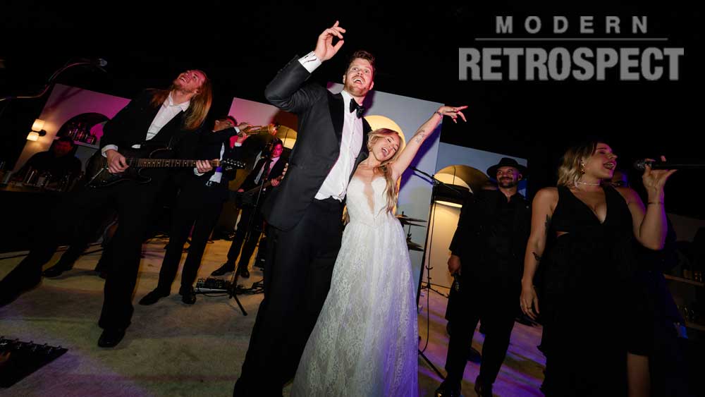 Modern Retrospect Band Performs at a Celebrity Wedding Party