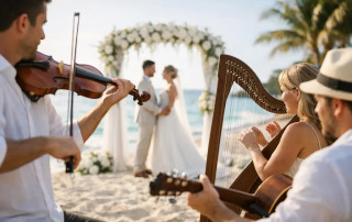Music for Wedding Ceremony on a Beach for a Destination Wedding