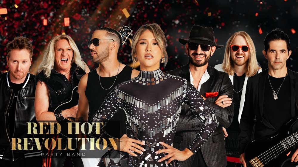 Red Hot Revolution High Energy Live Wedding Party Band