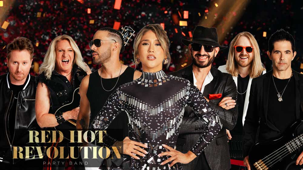 Red Hot Revolution Live Wedding Band for Wedding Parties