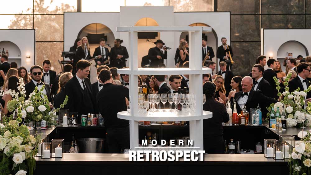 Modern Retrospect Band Performing at a Celebrity Wedding Party